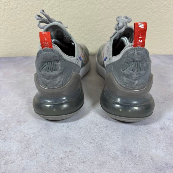 Nike Air Max 270 Shoes Mens Size 7.5 Gray Blue Red Running Sneakers CD7338-001 main image 5
